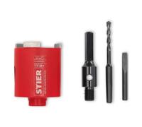 Jeu de couronnes à sec M16 STIER, 6 pans 68 mm