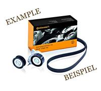 CONTITECH 6PK1740K4 Jeu de courroies trapézoïdales à nervures
