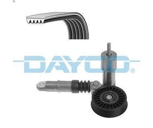 Jeu de courroies trapézoïdales à nervures DAYCO KPV254 pour A4 B5 1.9 2000-