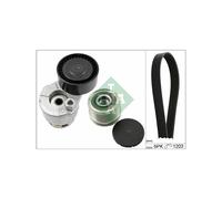 Kit de courroie multi-cannelée avec poulie débrayable 529 0009 20 INA pour DACIA