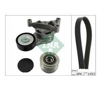 Jeu de courroies trapézoïdales à nervures INA 529 0052 20 adapté pour AUDI VW