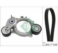 Jeu de courroies trapézoïdales à nervures INA 529 0573 10