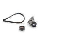 Jeu de courroies trapézoïdales à nervures K037PK1103 GATES pour RENAULT OPEL