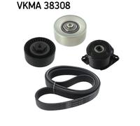 SKF Jeu de courroies trapézoïdales à nervures VKMA 38308