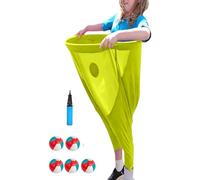 Jeu de Course en Sac « Granny Pants Yard Game », Le Jeu de Course en Sac idéal pour Une fête de Famille en Plein air Lors d'une réunion de Famille(Yellow,Child)