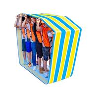 Jeu de Course Tapis Courant De Jeu De Travail D'équipe, Tapis De Course De Couleur De Jeu Coopératif De Groupe D'adultes d'enfants, Rail en Tissu Oxford Résistant Aux Déchirures