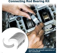 Jeu De Coussinet De Bielle N°230602E100 Pour Kia Soul 2014-2023 Kit De Coussinet De Bielle En Métal Ton Argent 8 Pièces