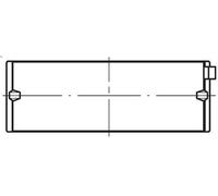 Mahle Original - Jeu de coussinets de vilebrequin 001 HL 21886 050 pour Mercedes-Benz Antos