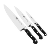 Zwilling Set de 3 couteaux Professional S – Acier inoxydable spécial, manche noir