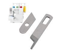 Jeu de Couteaux Supérieur et Inférieur pour Machine à Coudre, Remplacement pour Surjeteuse 14CG744 14CG754 14SH644 14SH654 14SH744, pour Viking Huskylock S15 Hobbylock 2.0