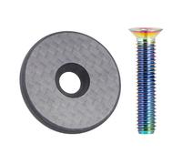 Jeu De Couvercle De Tige De Vélo Avec Boulon À Vis, Pièces De Cyclisme, Bouchon Supérieur De Casque De Vélo De Montagne Pour Le Cyclisme En Plein Air, Divertissement