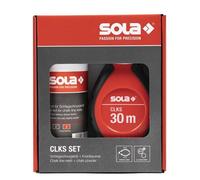 Sola Kit cordes de frappe CLKS Rouge 30 m ficelle, craie 230 g, engrenage 6:1, grand boîtier