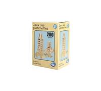 - Jeu de Création en Bois "200 Planchettes" Naturel