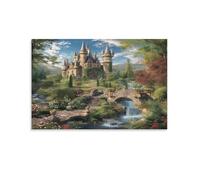 Jeu de Création et Logique pour Enfants - à Partir de 10 Ans et Plus - Puzzle Collection - 1000 PiècesJardin du château Fantastique 26x38cm