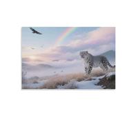 Jeu de Création et Logique pour Enfants - à Partir de 10 Ans et Plus - Puzzle Collection - 1000 PiècesPaysage du léopard des neiges 50x70cm