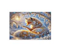 Jeu de Création et Logique pour Enfants - à Partir de 10 Ans et Plus - Puzzle Collection - 1500 PiècesFantaisie du Renard d'hiver 57x87cm