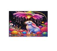 Jeu de Création et Logique pour Enfants - à Partir de 10 Ans et Plus - Puzzle Collection - 1500 PiècesLe Jardin Magique du Lapin 57x87cm