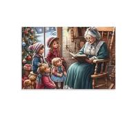 Jeu de Création et Logique pour Enfants - à Partir de 10 Ans et Plus - Puzzle Collection - 1500 PiècesL'heure du Conte de Noël 57x87cm