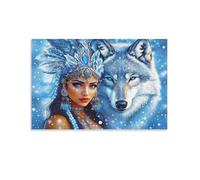 Jeu de Création et Logique pour Enfants - à Partir de 10 Ans et Plus - Puzzle Collection - 1500 PiècesReine Louve d'hiver 57x87cm