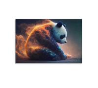 Jeu de Création et Logique pour Enfants - à Partir de 14 Ans et Plus - Puzzle CollectionCosmic Panda Fantasy 50x70cm