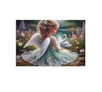 Jeu de Création et Logique pour Enfants - à Partir de 14 Ans et Plus - Puzzle CollectionFille-Ange du Lac des cygnes 50x70cm