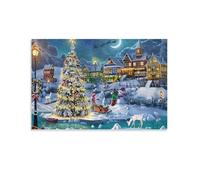 Jeu de Création et Logique pour Enfants - à Partir de 14 Ans et Plus - Puzzle CollectionScène du Village de Noël 38x52cm