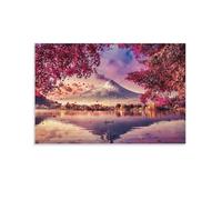 Jeu de Création et Logique pour Enfants - à Partir de 14 Ans et Plus - Puzzle CollectionVue sur Le lac du Mont Fuji 50x70cm