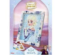Jeu de création - LANSAY - Collection sequins - ELSA LA REINE DES NEIGES - Dès 7 ans