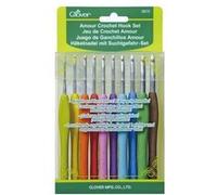 Clover Amour Crochet Set - 9 Crochets Tailles:2mm-6mm - Cadeau Hobby Tricotage