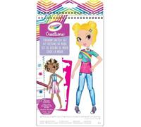 Jeu De Croquis De Mode - Crayola - Creationsmode - 5 Modèles - 40 Vêtements - Mixte