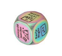 Jeu de cubes de décision - Jeu de dés nocturnes de rendez-vous Cubes de décision colorés, amusants pour la Saint-Valentin | Caps de décision Cube Interactive, Cubes de décision de rendez-vous non