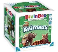 Asmodée Jeu éducatif BRAINBOX Animaux – dès 8 ans, 1 joueur+, 10 min, Version française