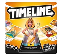 Asmodee - TIMELINE Nouvelle Edition - Jeu de Société sur l'Histoire pour Enfants dès 8 ans - Devinez Les Dates des Evènements - Jeu de Cartes Familial - 2 à 6 Joueurs -15 Min - Version Française