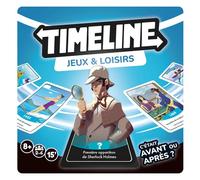 Asmodee - Timeline Jeux & Loisirs - Jeu de Société Culturel pour Enfants dès 8 Ans - Jeu de Cartes Familial - Devinez Les Dates des Evènements - 2 à 6 Joueurs - 15 Min - Version Française
