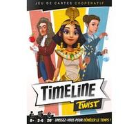 Asmodee - Timeline Twist - Jeu de Société pour Enfants dès 8 Ans - Jeu de Cartes Coopératif - Mettre dans l'Ordre des Evènements Historiques - 2 à 6 Joueurs - 20 Min - en Français - Zygomatic
