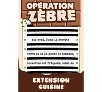 Jeu de culture générale Big Moustache Opération Zèbre Extension Cuisine