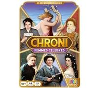 Blackrock Games CHRONI - Femmes CÉLÈBRES - Jeu de Cartes - Jeu de société dès 10 Ans - 1 à 6 Personnes - Apprendre en s'amusant - Histoire - chronologie - on The go Edition