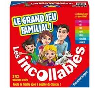 Jeu de Quiz Les Incollables Le grand jeu familial Ravensburger - 7 niveaux de difficulté - Dès 6 ans