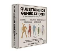Spin Master – Jeu de société Questions de Générations – 2000 questions et 100 défis – Dès 8 ans