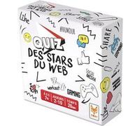 Jeu de culture générale Topigames Le Quizz des Stars du Web G