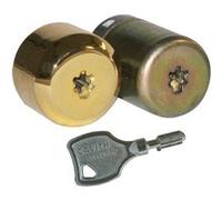 Jeu de cylindres Cavith Pour épaisseur de porte 45 mm Noir G