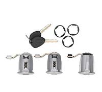 JEU DE CYLINDRES DE SERRURE DE PORTE MATÉRIAU EN ALLIAGE D'ALUMINIUM TRÈS DURABLE POUR VÉHICULE PARTENAIRE/AFFAIRE