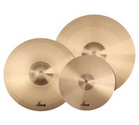 Jeu de Cymbales 12'' Splash 16'' Crash 18'' Ride Cymbale Batterie Percussion Set