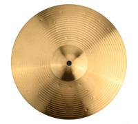 Jeu de cymbales en laiton de 20,3 à 40,6 cm - Percussion pour batterie - Pour Splash Crash Hi-Hat - Or (30,5 cm)