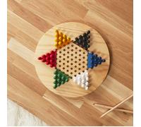 - Jeu de dames chinoises en bois