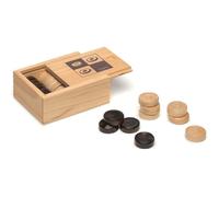 Jeu de dames en bois - CAYRO - Pions blancs - 2 joueurs - A partir de 6 ans