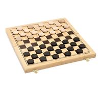 Jeu de Dames en Bois - Jeujura - 8131 - Coffret Pliant - 30x30x2cm - Fabrication Française