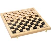 Jeu de Dames en Bois - Jeujura - 8131 - Coffret Pliant - 30x30x2cm - Fabrication Française