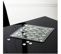 Jeu De Dames - Mister Gadget - En Verre - Blanc Et Noir