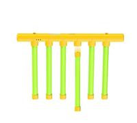 Jeu de de Capture - Jeu d'entraînement à la réaction - Baguettes Jaunes - pour - Entraînement Portable de la Coordination œil-Main - Favorise la Perception auditive et la